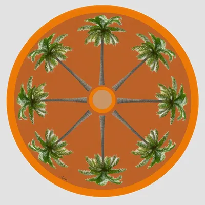 Dessous de plat - Dessous de bouteille - Palma Sottobottiglia Rotondo - #01 - FURIA LIVING