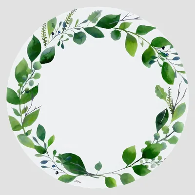 Table mat - Coasters - Girofiori Sottobicchiere Rotondo - #07 - FURIA LIVING