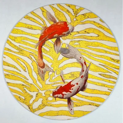 Dessous de plat - Dessous de bouteille - Koi Sottobottiglia Rotondo - #02 - FURIA LIVING