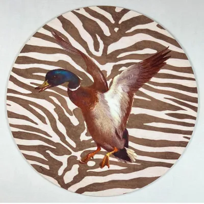 Dessous de plat - Dessous de verre - Anatra Sottobicchiere Rotondo - #01 - FURIA LIVING