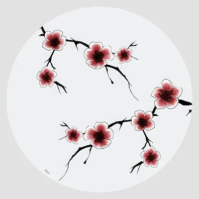 Table mat - Coasters - Giafiori Sottobicchiere Rotondo - #02 - FURIA LIVING