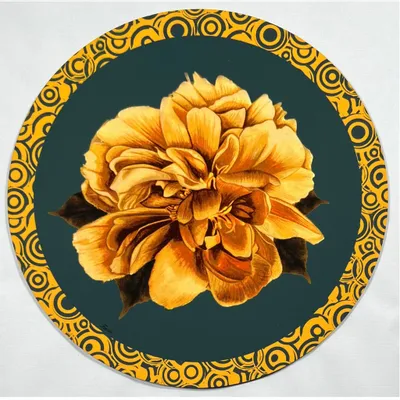 Sets de table - Sets de table - Peonie Sottopiatto Rotondo - #02 - FURIA LIVING