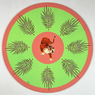 Placemats - placemats - Tiger Primo Sottopiatto Rotondo - #05 - FURIA LIVING