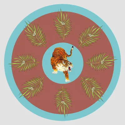 Placemats - placemats - Tiger Primo Sottopiatto Rotondo - #08 - FURIA LIVING