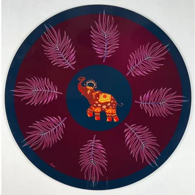 Sets de table - Sets de table - Elephant Primo Sottopiatto Rotondo - #07 - FURIA LIVING