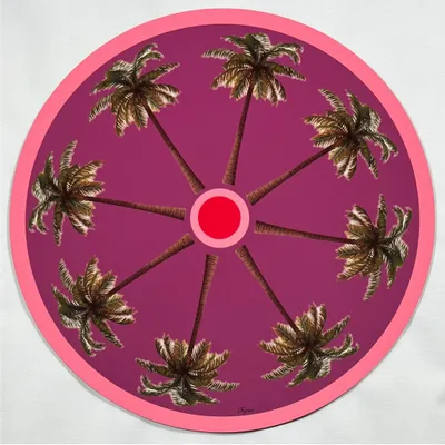 Sets de table - Sets de table - Palma Sottopiatto Rotondo - #02 - FURIA LIVING