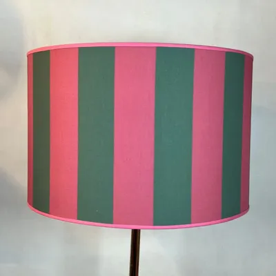 Abat-jours - Abat-jour - Righe rosa e verdi - FURIA LIVING