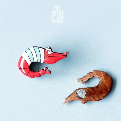 Jewelry - Shrimp Earrings - PINTONIK