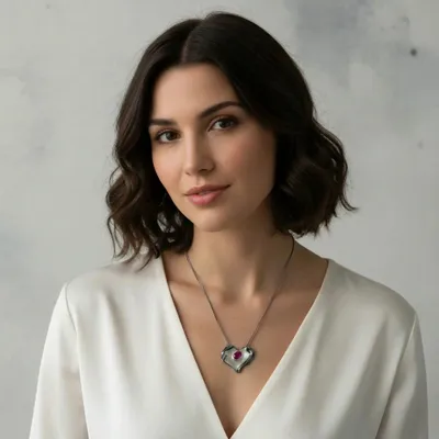 Jewelry - Love Necklace - V UNIQUENESS FINE GREEK JEWELRY