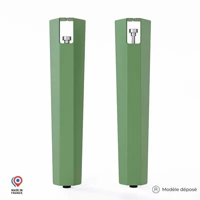 Tables basses - PIED DE TABLE BASSE EN ACIER  SAPHIR - LOT DE 2 PIEDS - DECO-GEM