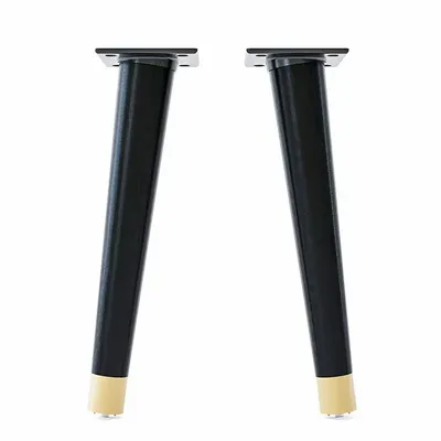 Tables basses - Pied de table basse en bois - 30 cm  Libra - lot de 2 pieds inclinés - DECO-GEM