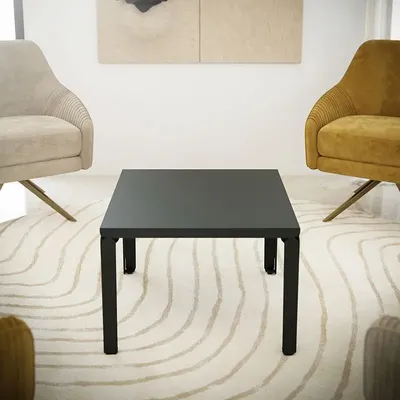 Coffee tables - CRYSTAL STEEL COFFEE TABLE - DECO-GEM