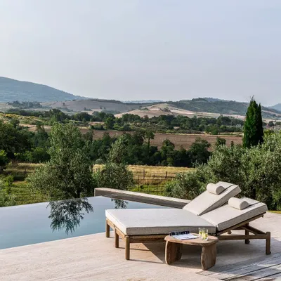 Lawn tables - Side Table Pebble large - GOMMAIRE