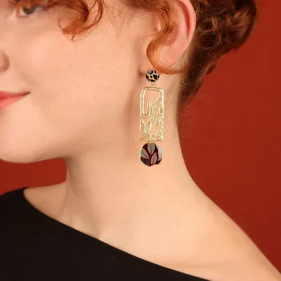 Jewelry - SWAHILI CHIPS GOLD MULTI COLOR - TARATATA BIJOUX