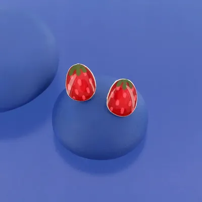 Jewelry - Delightful Fleas, Silver and Red - TARATATA BIJOUX