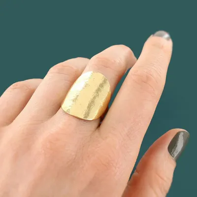 Jewelry - SOLEDAD RING GOLD GREY COLOR - TARATATA BIJOUX