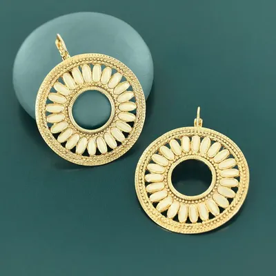 Jewelry - SOLEDAD SLEEPING BED GOLD GREEN - TARATATA BIJOUX