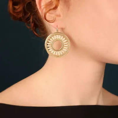 Jewelry - SOLEDAD SLEEPING BED GOLD GREEN - TARATATA BIJOUX