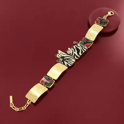 Jewelry - ALFRED BRACELET GOLD MULTI COLOR - TARATATA BIJOUX