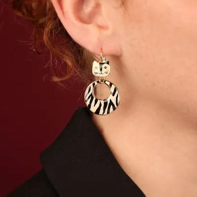 Jewelry - ALFRED SLEEPING BED, GOLD AND BLACK - TARATATA BIJOUX