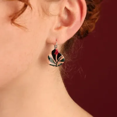 Jewelry - AMAZON SLEEPERS, SILVER & PINK - TARATATA BIJOUX