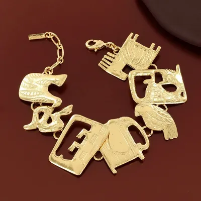 Jewelry - SWAHILI BRACELET GOLD COLOUR - TARATATA BIJOUX