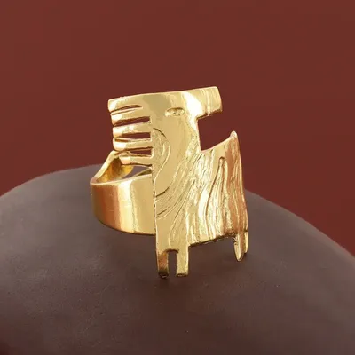 Jewelry - SWAHILI RING GOLD COLOUR - TARATATA BIJOUX