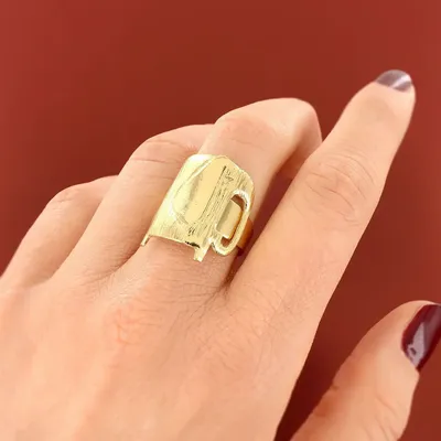 Jewelry - SWAHILI RING GOLD COLOUR - TARATATA BIJOUX