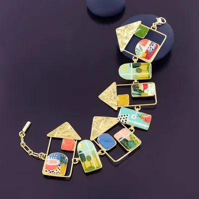 Jewelry - CURIOUS BRACELET GOLD MULTI COLOR - TARATATA BIJOUX