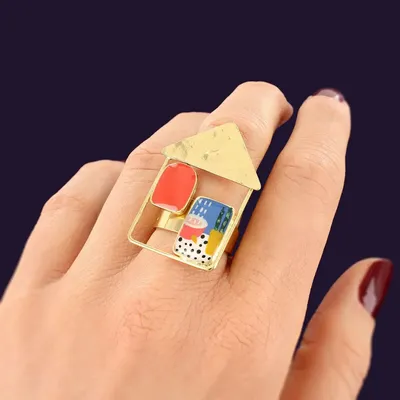Jewelry - CURIOUS RING, GOLD MULTI COLOR - TARATATA BIJOUX