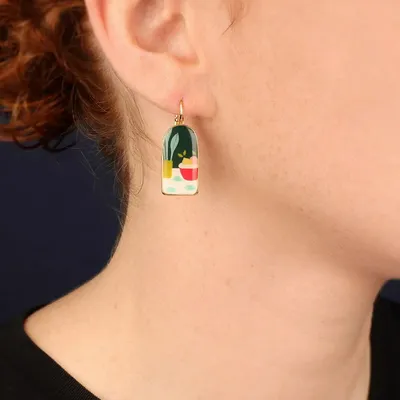 Jewelry - CURIOUS SLEEPERS GOLD MULTI COLOR - TARATATA BIJOUX