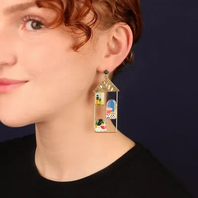 Jewelry - CURIOUS GOLD MULTI-COLOR FLEA - TARATATA BIJOUX