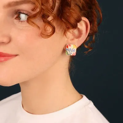 Jewelry - DELICE CLIPS SILVER MULTI COLOR - TARATATA BIJOUX