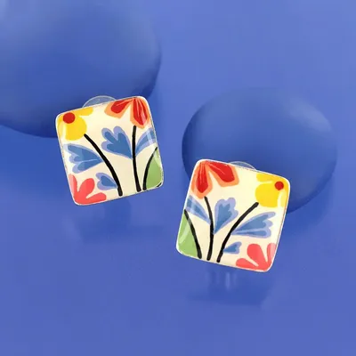 Jewelry - DELICE CLIPS SILVER MULTI COLOR - TARATATA BIJOUX