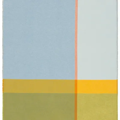 Throw blankets - Throw Great Blue - BIEDERLACK