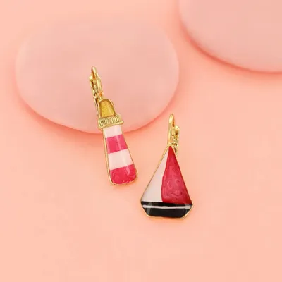 Jewelry - HORIZON SLEEPING BED GOLD RED - TARATATA BIJOUX