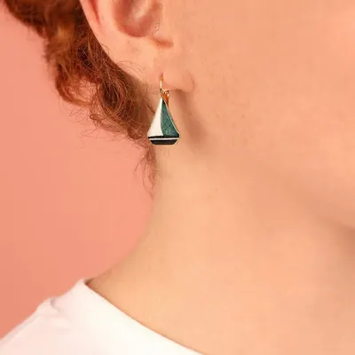 Jewelry - HORIZON SLEEPING BED GOLD BLUE - TARATATA BIJOUX