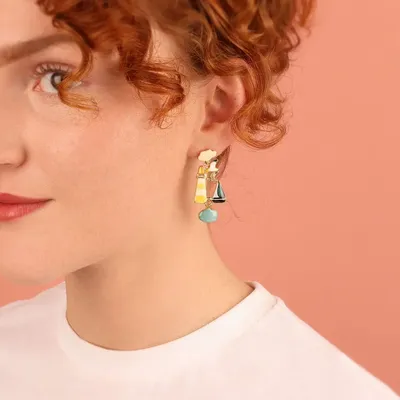 Jewelry - HORIZON CHIPS GOLD COLOR MULTI - TARATATA BIJOUX