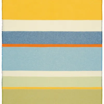 Throw blankets - Throw Fresh Stripe - BIEDERLACK