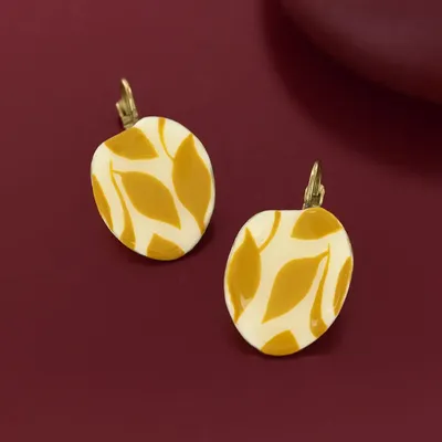 Jewelry - KALY SLEEPERS, BRONZE YELLOW COLOR - TARATATA BIJOUX