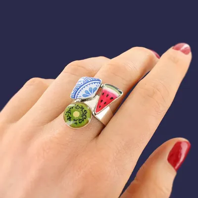 Jewelry - PRETTY RING, PRETTY SILVER MULTI COLOR - TARATATA BIJOUX