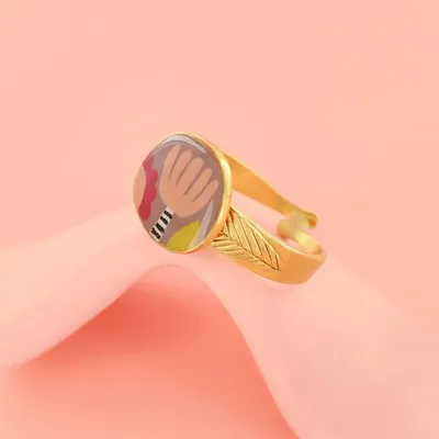 Jewelry - MULTI GOLD FEATHER RING - TARATATA BIJOUX