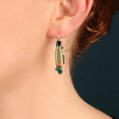 Jewelry - BLUE SILVER MULTI COLOR SLEEPERS - TARATATA BIJOUX