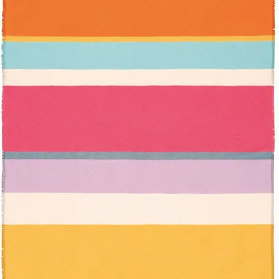 Throw blankets - Throw Nizza Stripe - BIEDERLACK