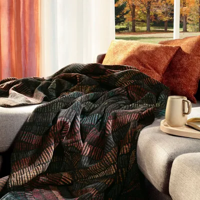 Throw blankets - Blanket Vivid Waves - BIEDERLACK