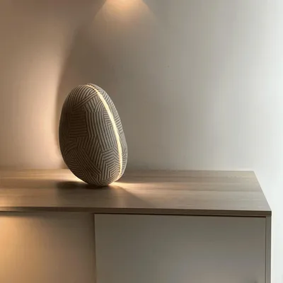 Lampes à poser - Lampe à poser tissu - Caresse - C'EST BIEN FAIT