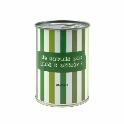 Cadeaux - Kit à semer « Je savais pas quoi t’offrir » fabriqué en France - MAUVAISES GRAINES