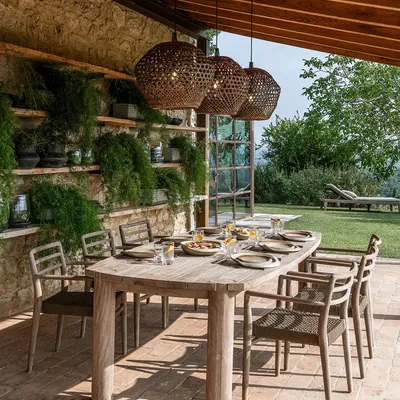 Lawn armchairs - Stackable Armchair Jared - GOMMAIRE