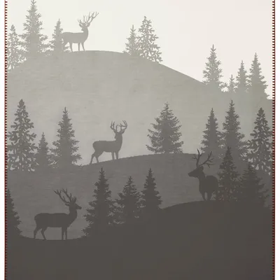 Throw blankets - Blanket Deerlight - BIEDERLACK