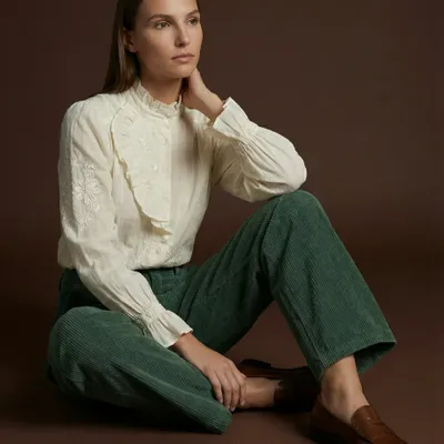 Prêt-à-porter - 309 . PANTALON EN VELOURS - STELLA FOREST